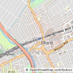 Map of Ilford