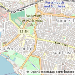 Map of Southsea, Hampshire