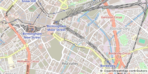 Map of West Midlands