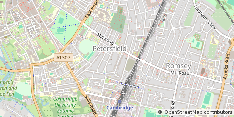 Map of Cambridge