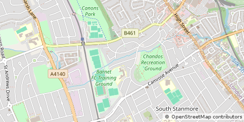 Map of Edgware