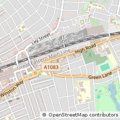 Map of Ilford, Essex