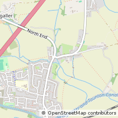 Map of Taunton, Somerset