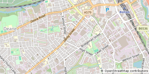 Map of Bolton