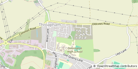 Map of Sheffield