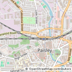 Map of Paisley