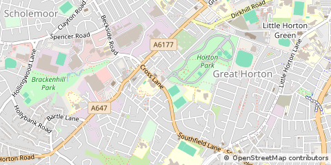 Map of Bradford