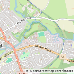 Map of Marlborough, Wiltshire