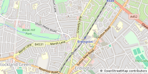 Map of Birmingham