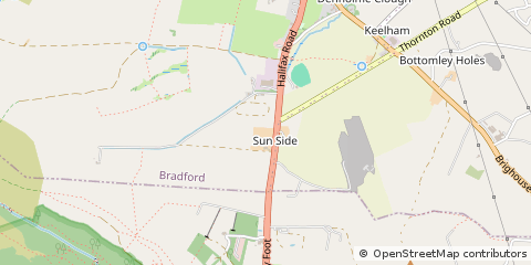 Map of Bradford