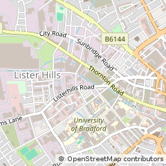 Map of Bradford