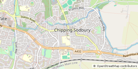 Map of Bristol