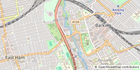 Map of Barking