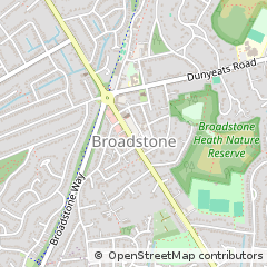 Map of Broadstone, Dorset