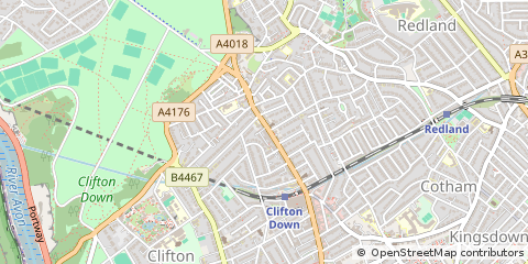 Map of Bristol