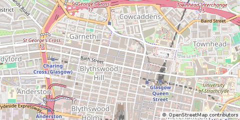 Map of Glasgow