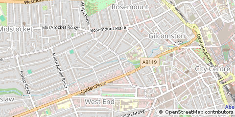 Map of Aberdeen