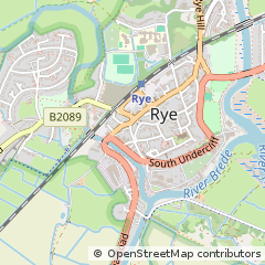 Map of East Sussex