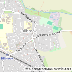 Map of Codsall, Wolverhampton