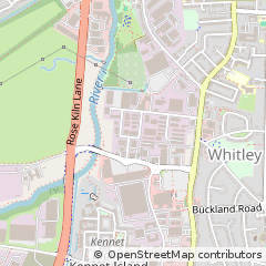 Map of Reading