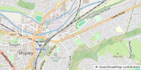 Map of Shipley