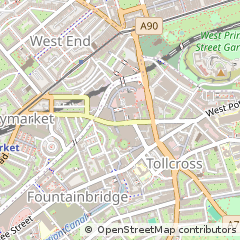 Map of Edinburgh