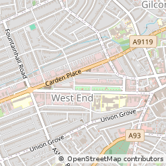 Map of Aberdeen