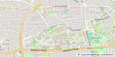 Map of Aberdeen