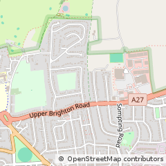 Map of Worthing