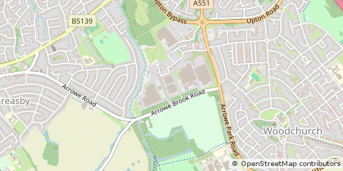 Map of Wirral