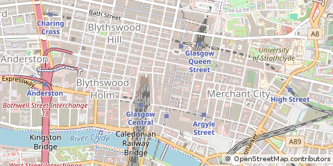 Map of Glasgow