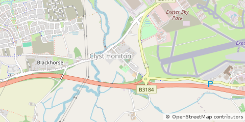 Map of Exeter, Devon