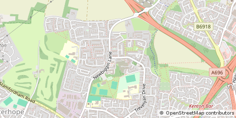 Map of Newcastle Upon Tyne