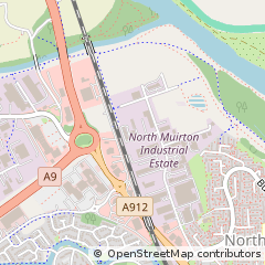 Map of Perth, Perthshire