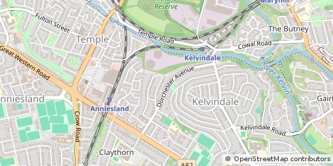 Map of Glasgow