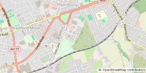 Map of Bradford
