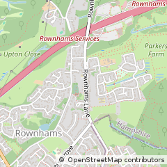 Map of Southampton, Hampshire