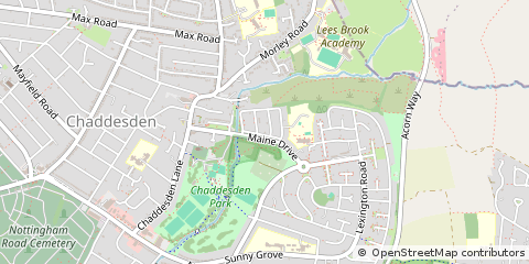 Map of Derby