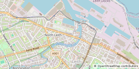 Map of Edinburgh