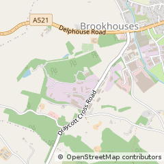 Map of Cheadle, Staffordshire