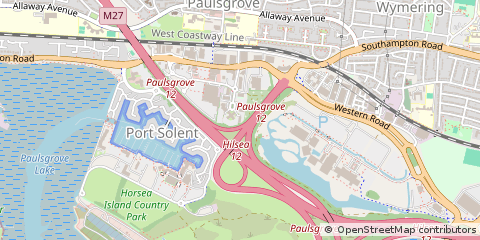 Map of Portsmouth, Hampshire