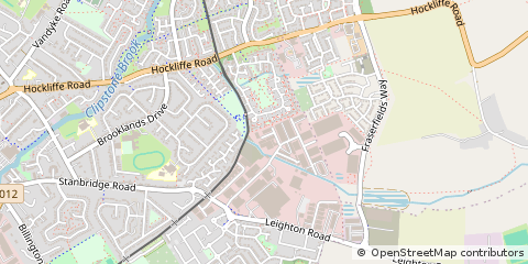 Map of Leighton Buzzard, Bedfordshire