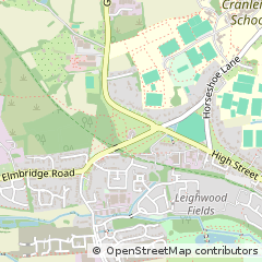 Map of Surrey