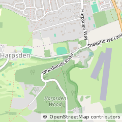 Map of Henley-on-Thames, Oxfordshire