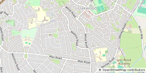 Map of Derby