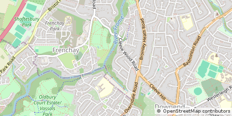 Map of Bristol