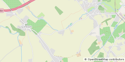 Map of Ross-on-WYE