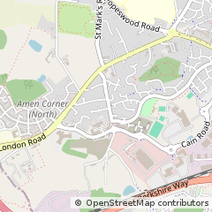 Map of Bracknell, Berkshire