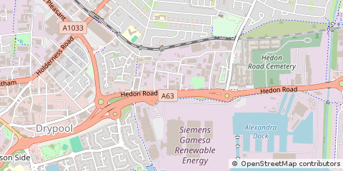 Map of Hull