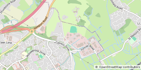 Map of Cardiff